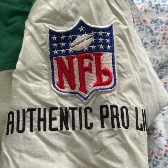 Philadelphia eagles retro Kelly green jacket authentic Pro Line 80s-90s - Picture 3 of 5